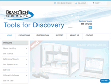 Tablet Screenshot of brandtech.com